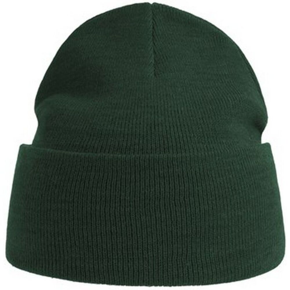 Atlantis Unisex Adult Pure Recycled Beanie / Bottle Green